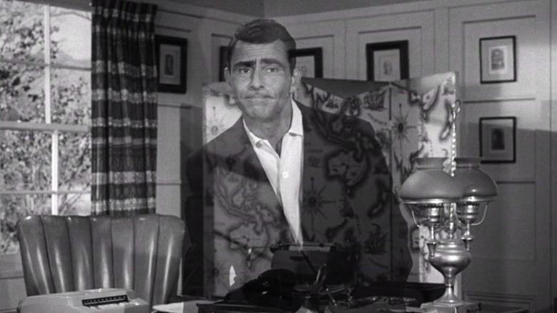 The Twilight Zone A World of His Own Rod Serling Disappears