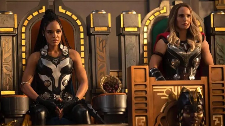 Tessa Thompson, Natalie Portman, Thor: Love and Thunder