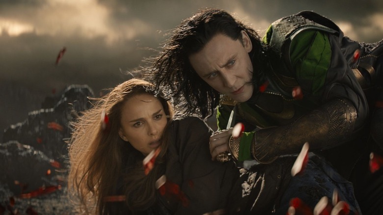 Thor Dark World Loki and Jane 