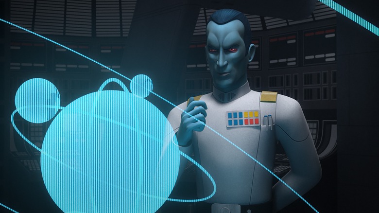 A still of Thrawn from Star Wars Rebels