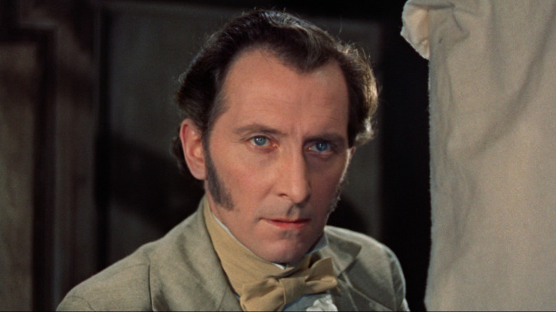 Peter Cushing as Baron Frankenstein