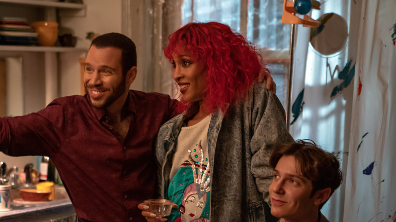 Robin de Jesús, MJ Rodriguez and Ben Levi Ross