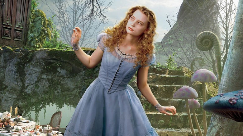 Pôster de Alice no País das Maravilhas de Tim Burton