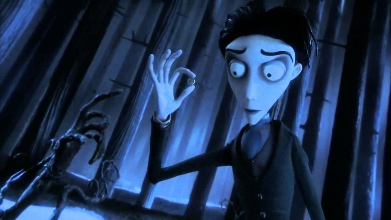Victor holds ring, Corpse Bride