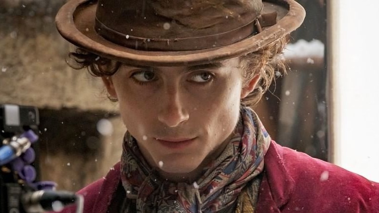 Timothee Chalamet in Wonka