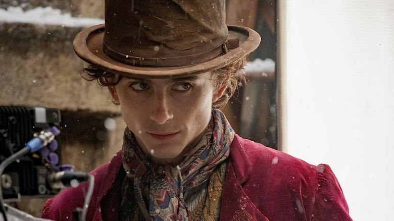 Timothee Chalamet in Wonka