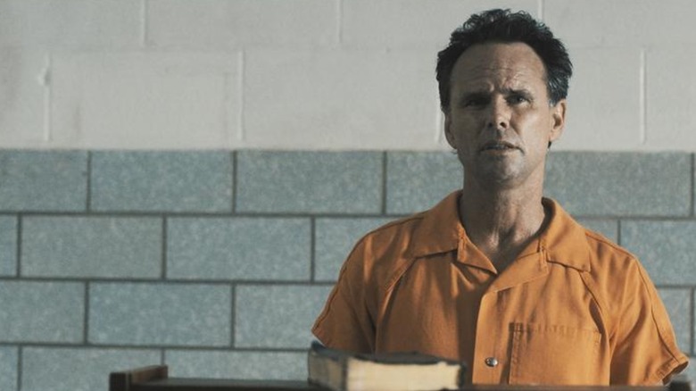 Walton Goggins' Boyd Crowder in a prison jumpsuit in Justified: City Primeval