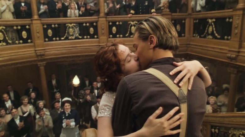 Kate Winslet and Leonardo DiCaprio in Titanic