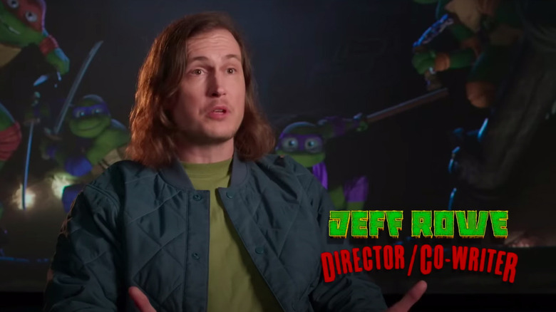 TMNT: Mutant Mayhem Director Jeff Rowe