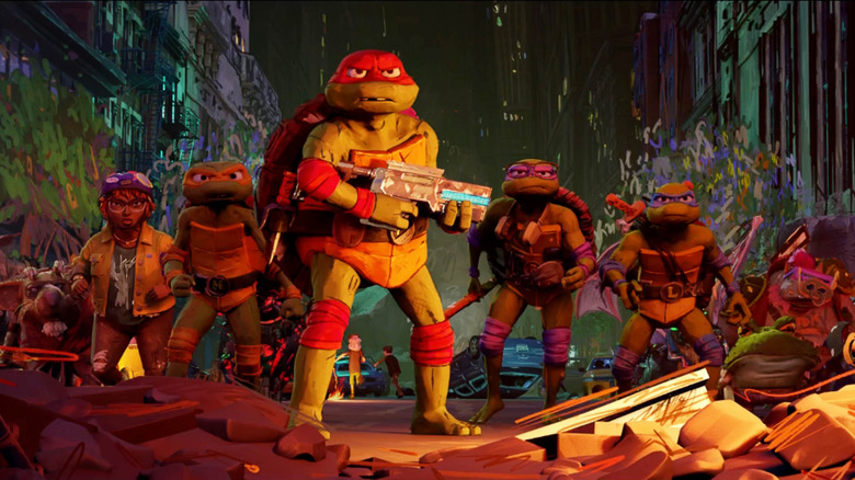 TMNT Mutant Mayhem ending fight 