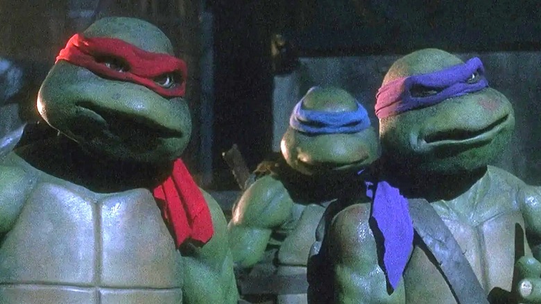 Teenage Mutant Ninja Turtles 1990 four