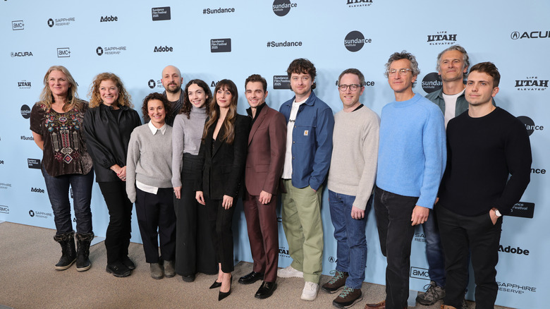 Casting and staff of the film together in Sundance