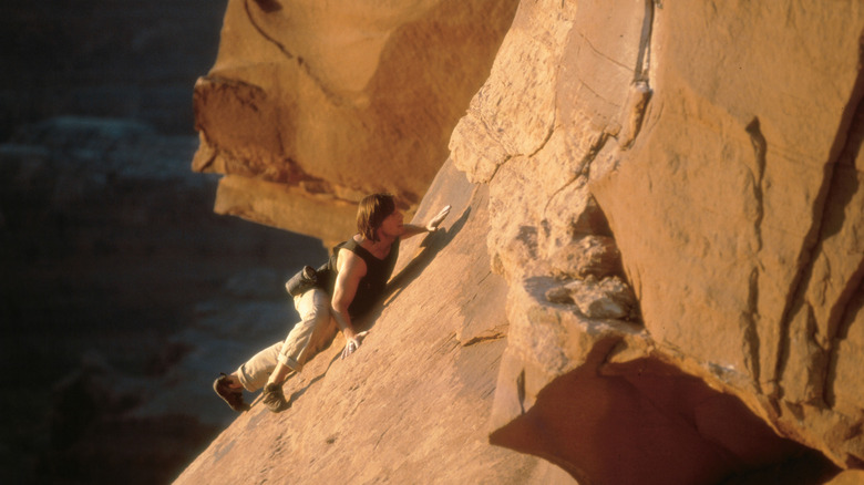 Mission: Impossible 2 climbing