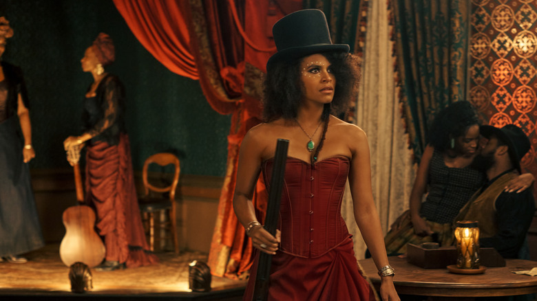 Zazie Beetz in The Harder They Fall