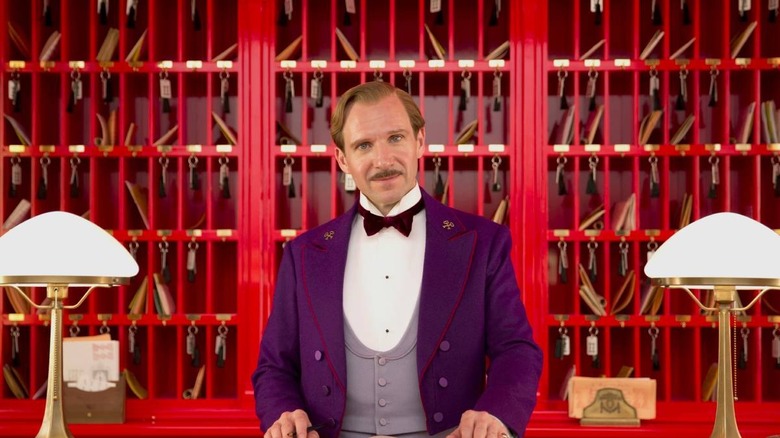 Ralph Fiennes runs a hotel