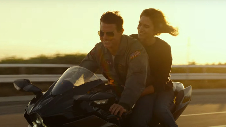 Top Gun Maverick motorcycle ride