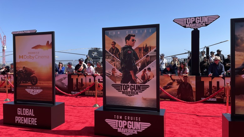 Red carpet for Top Gun: Maverick