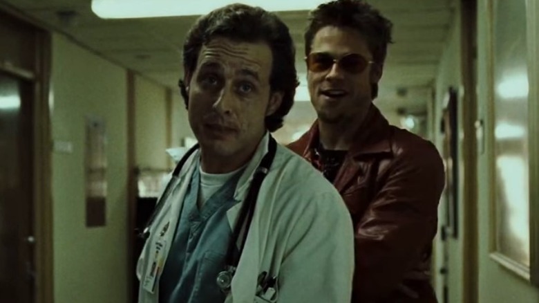 Tyler Durden behind doctor