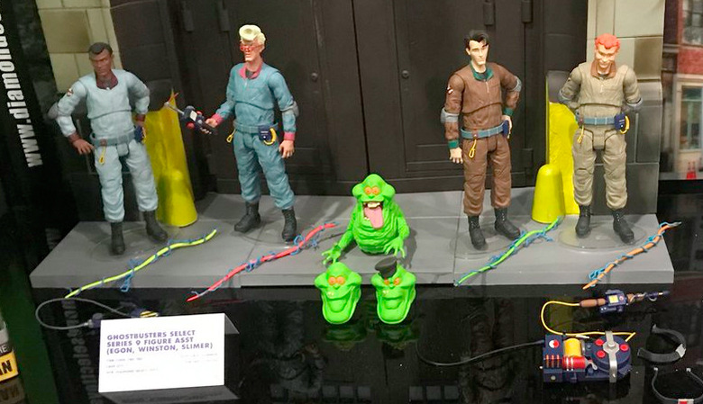 The Real Ghostbusters Figures