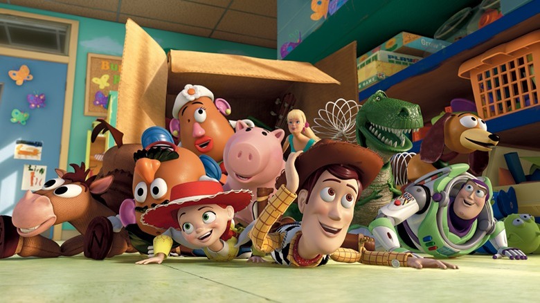 The toys of Toy Story 3