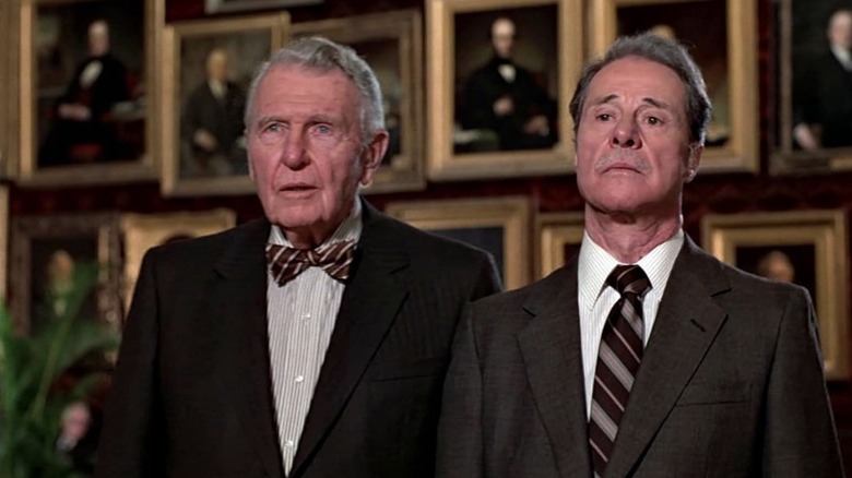 The Duke brothers looking serious in Trading Places