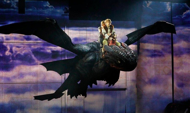how to train your dragon live