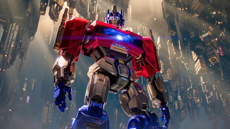 Transformers One animated Optimus Prime