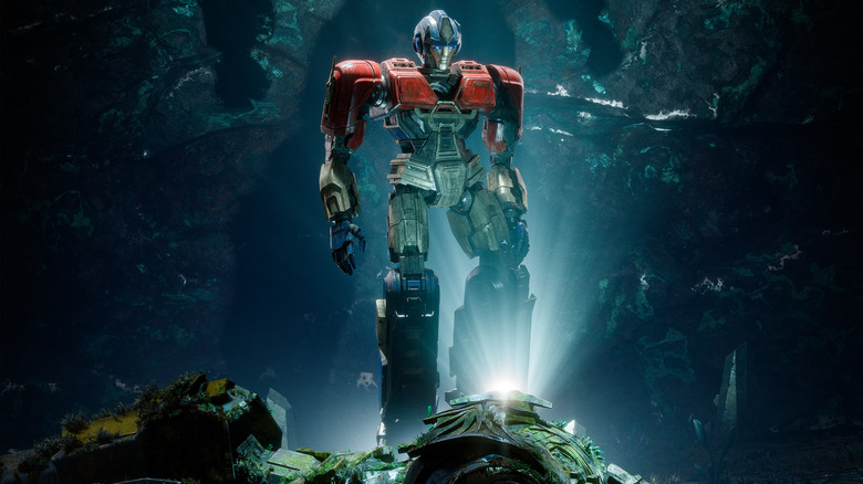 Transformers One Optimus Prime poster