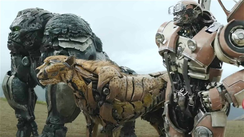 A still from Transformers: Rise of the Beasts