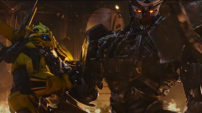 Still from Transformers: Rise of the Beasts