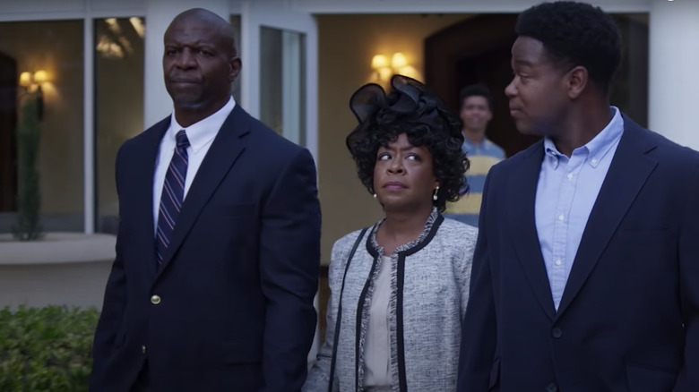 Terry Crews in an re-enactment of True Story with Ed and Randall