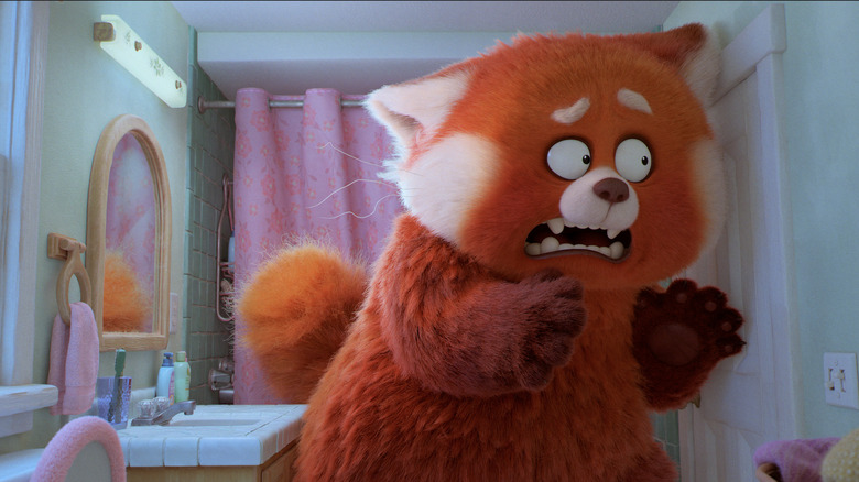 Mei Lee as a Giant Red Panda in Turning Red