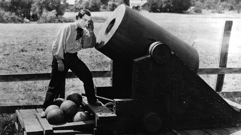 Buster Keaton in The General