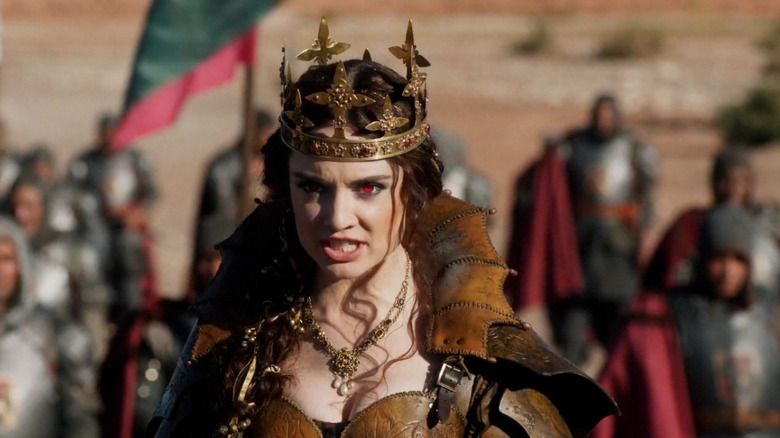 Madalena (Mallory Jansen) makes a ruckus in ABC's Galavant series