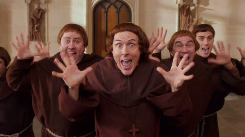 'Weird Al' Yankovic does a dance number with monks in ABC's Galavant series