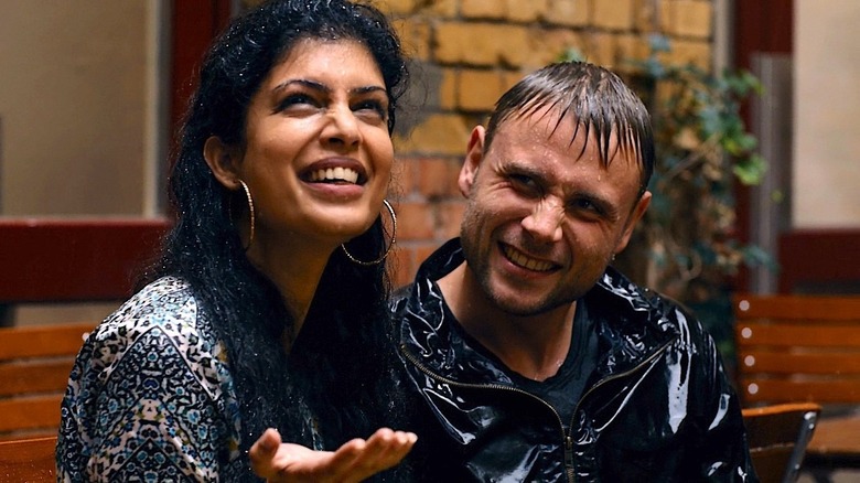 Max Riemelt  and Tina Desai