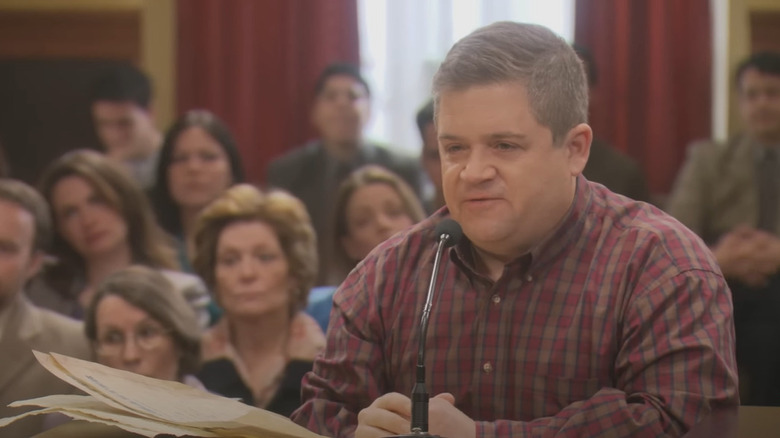 Patton Oswalt filibustering in Parks and Recreation