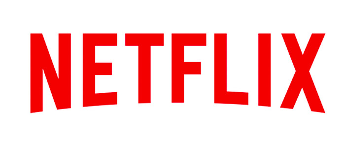 Netflix logo white