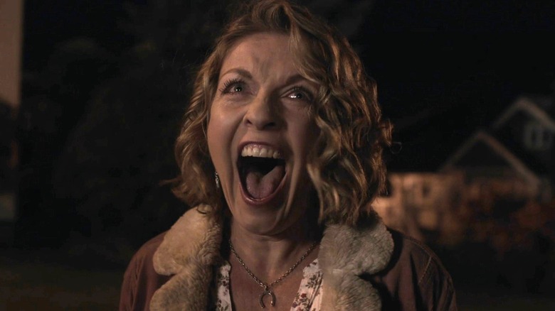 Laura Palmer screaming in Twin Peaks: The Return