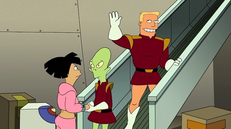 Futurama Zapp and Kif 