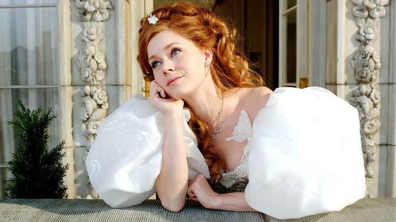 Giselle in deep thought in Enchanted