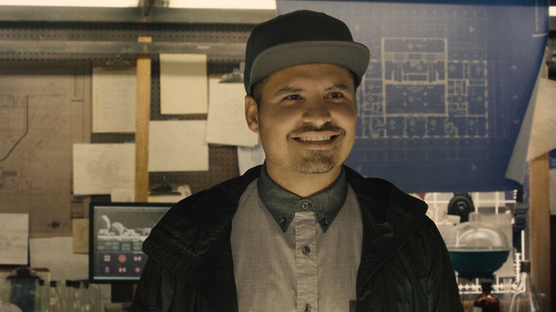 Michael Pena smiling