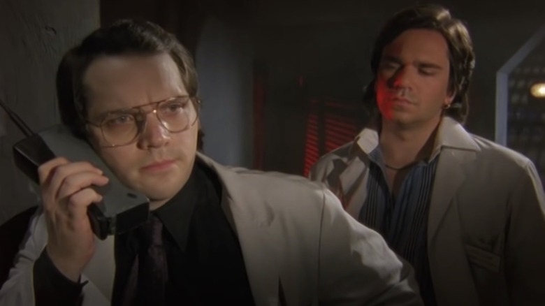 Matthew Holness and Matt Berry in Garth Marenghi's Darkplace