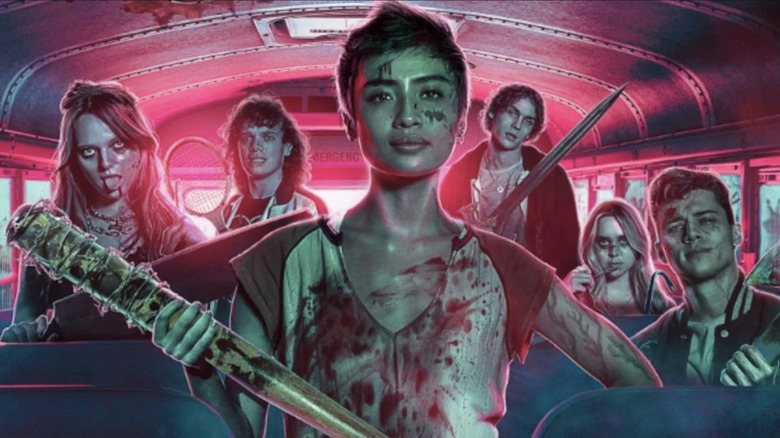 The cast of Unhuman in a promotional image