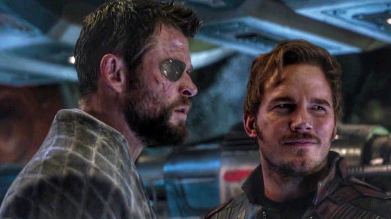 Star-Lord and Thor Infinity War