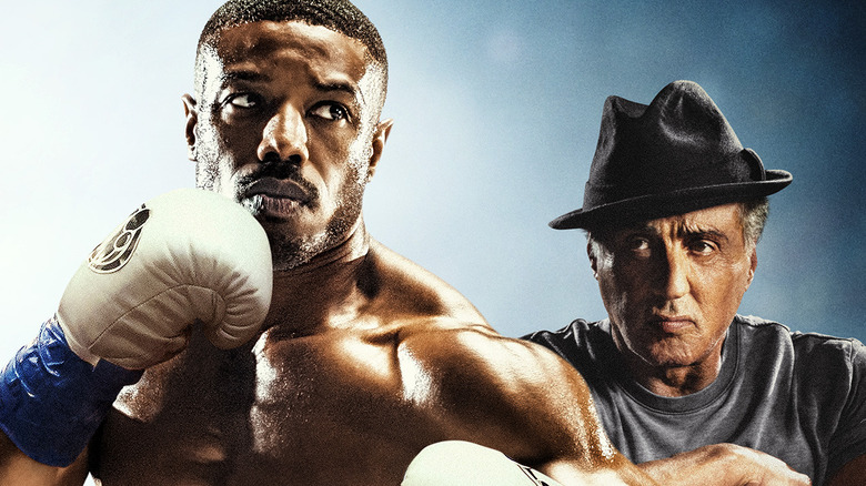 Creed and Rocky in Creed II