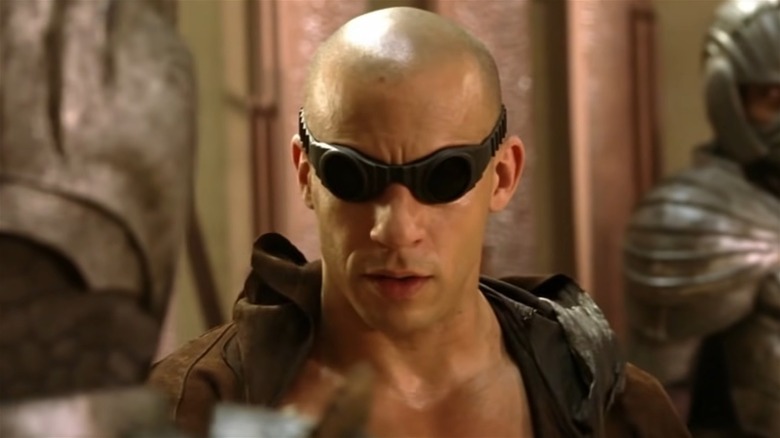 Vin Diesel black goggles Chronicles of Riddick