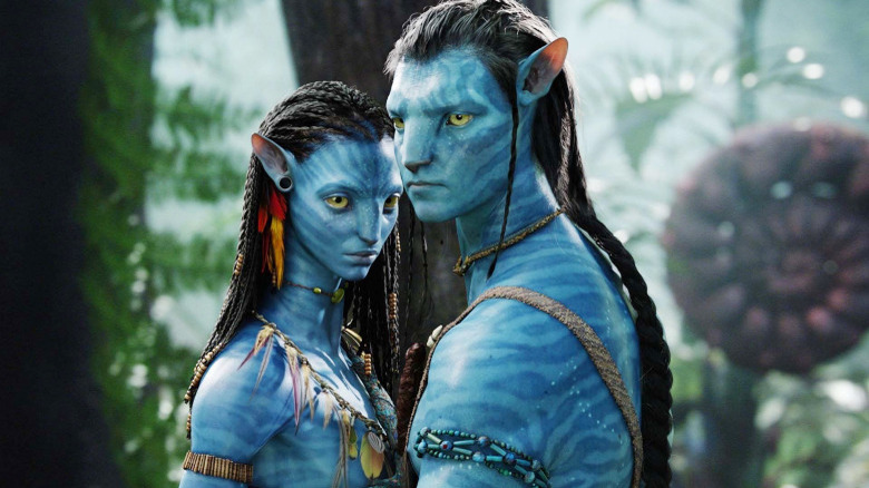 Neytiri and Jake Sully in Avatar