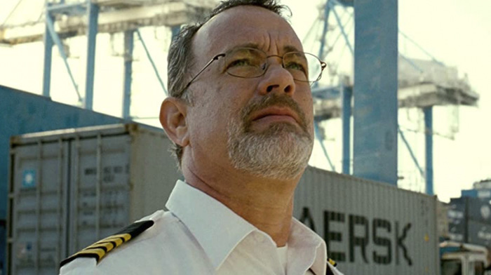 Hanks in Captain Phillips