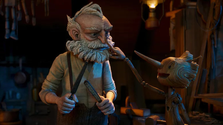 Still from Guillermo del Toro's Pinocchio